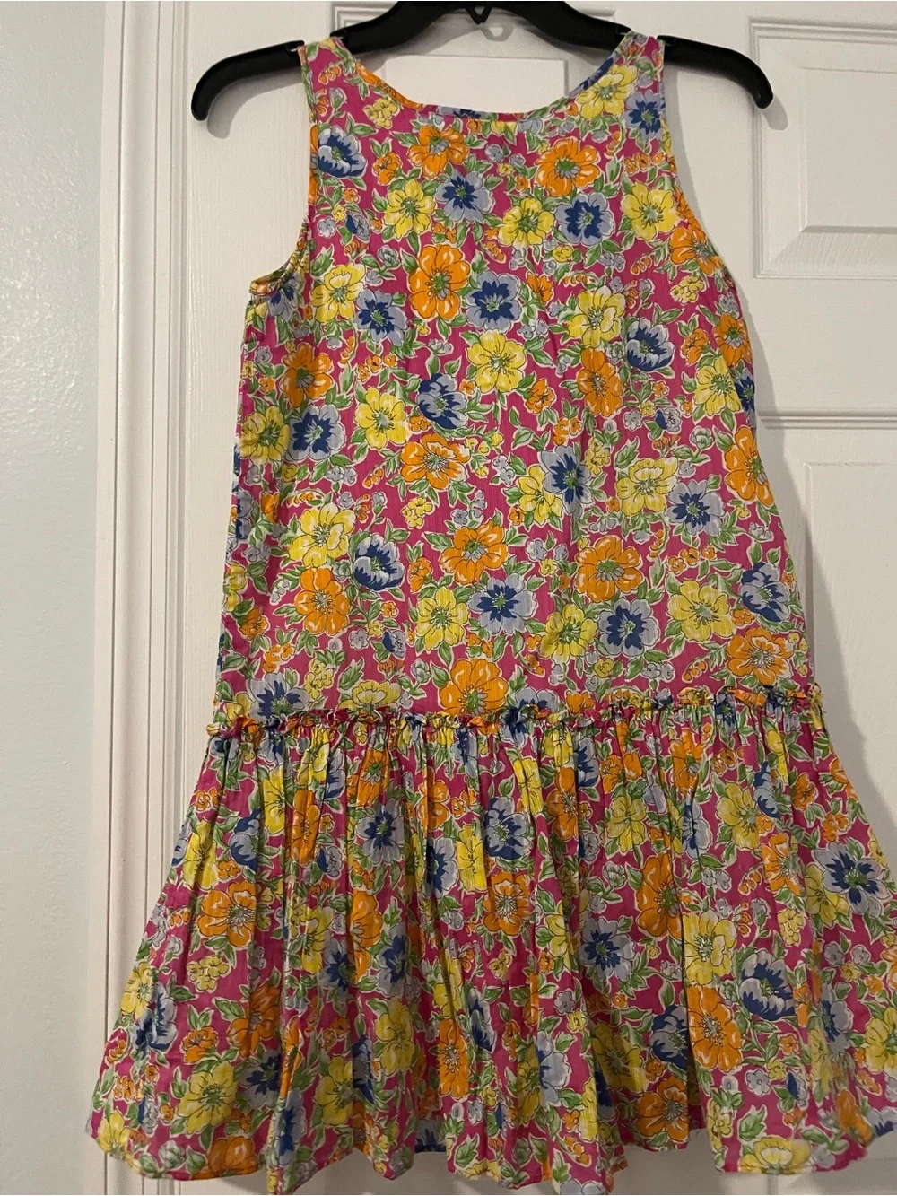 Ralph Lauren Multicolor Floral Tiered Dress